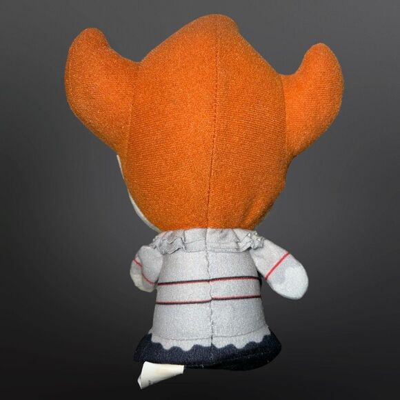 YUME Creepy Horror Plush IT Pennywise The Clown Stuffed Toy 8” - Picture 5 of 5